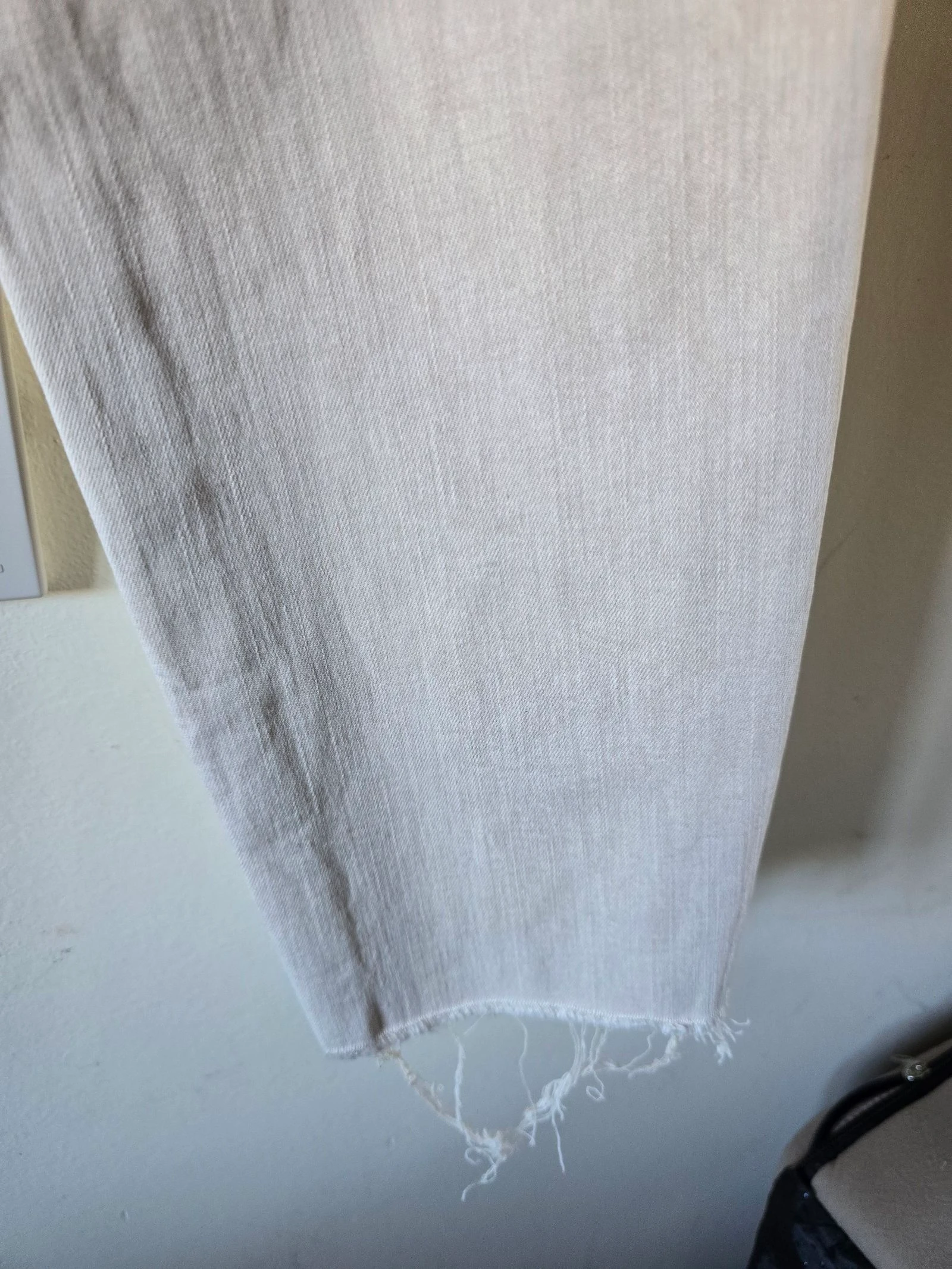 Beige denim pants by Stradivarius - size XL – photo 5